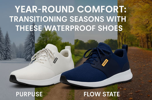 Year-Round Comfort: Transitioning Seasons with THEESE Waterproof Shoes