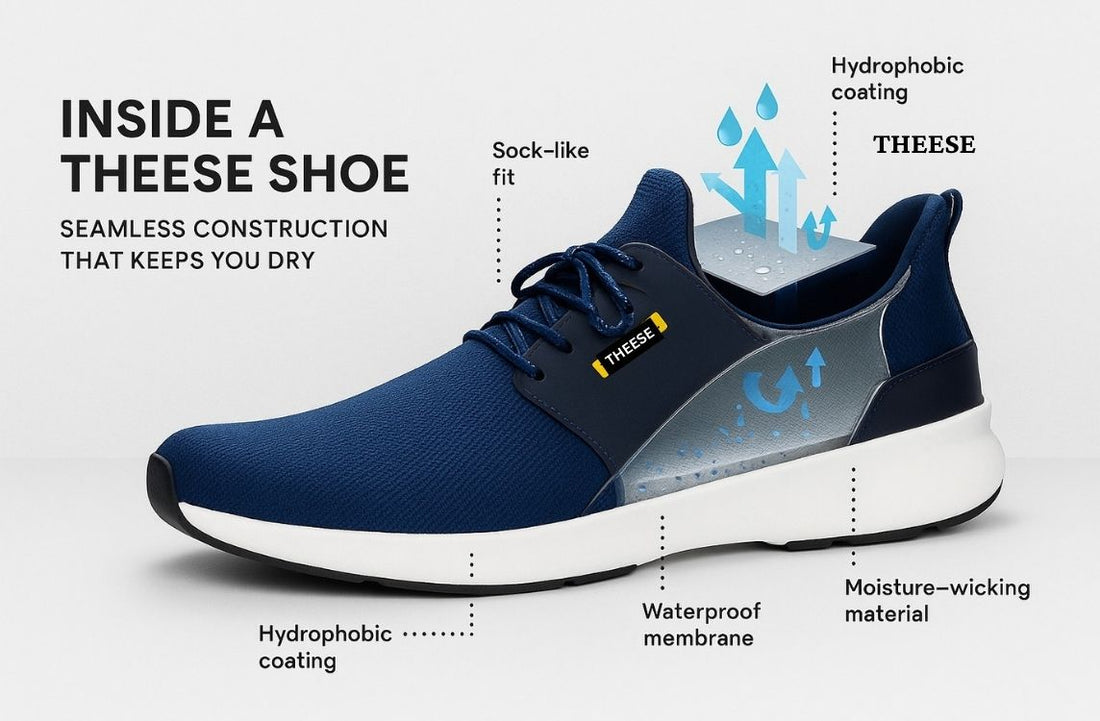 THEESE Shoes – Seamless Waterproof Comfort