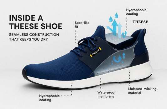 THEESE Shoes – Seamless Waterproof Comfort