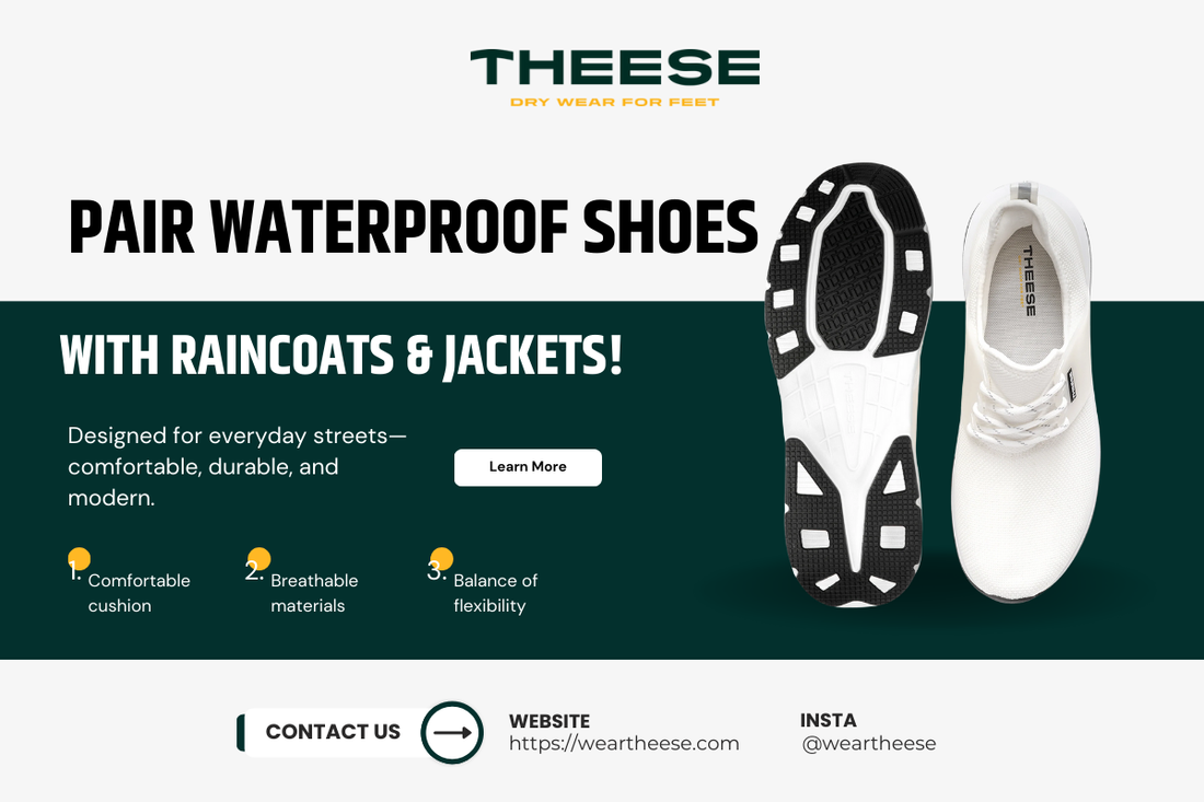 How to Pair Waterproof Shoes with Raincoats & Jackets