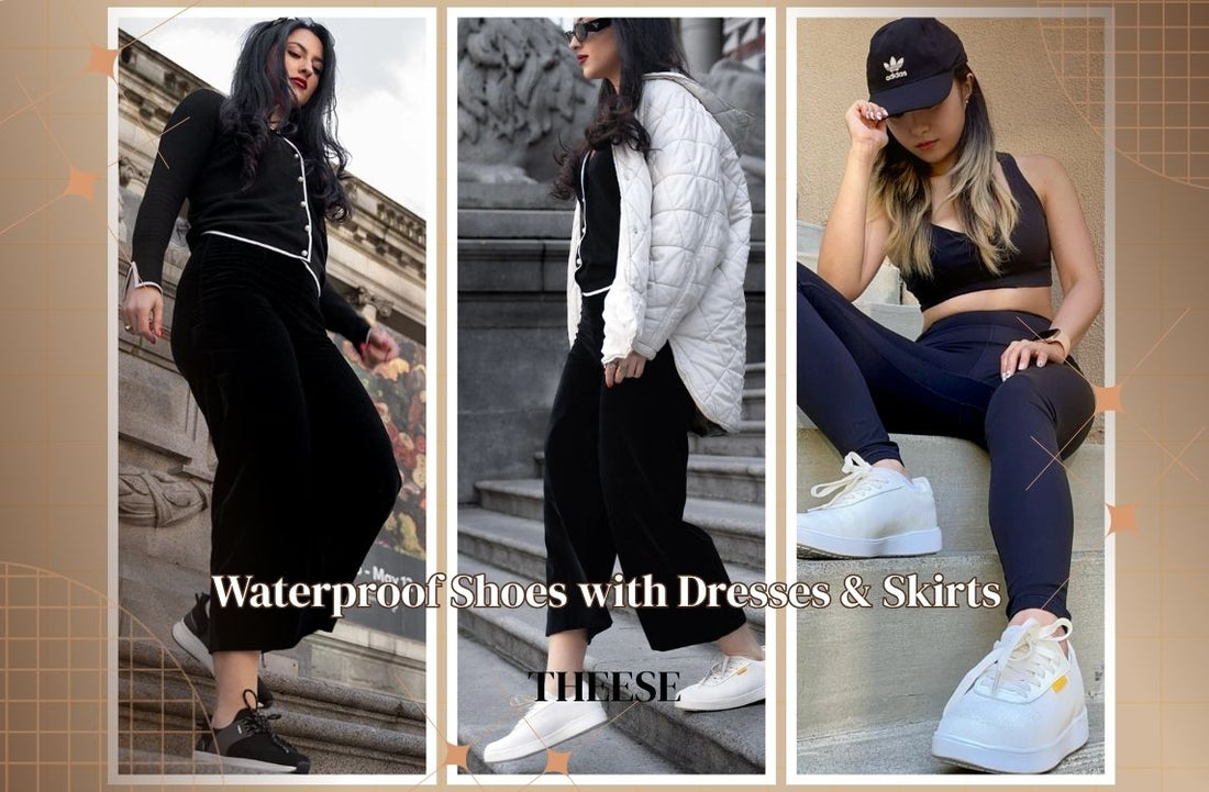 Waterproof Shoes with Dresses & Skirts