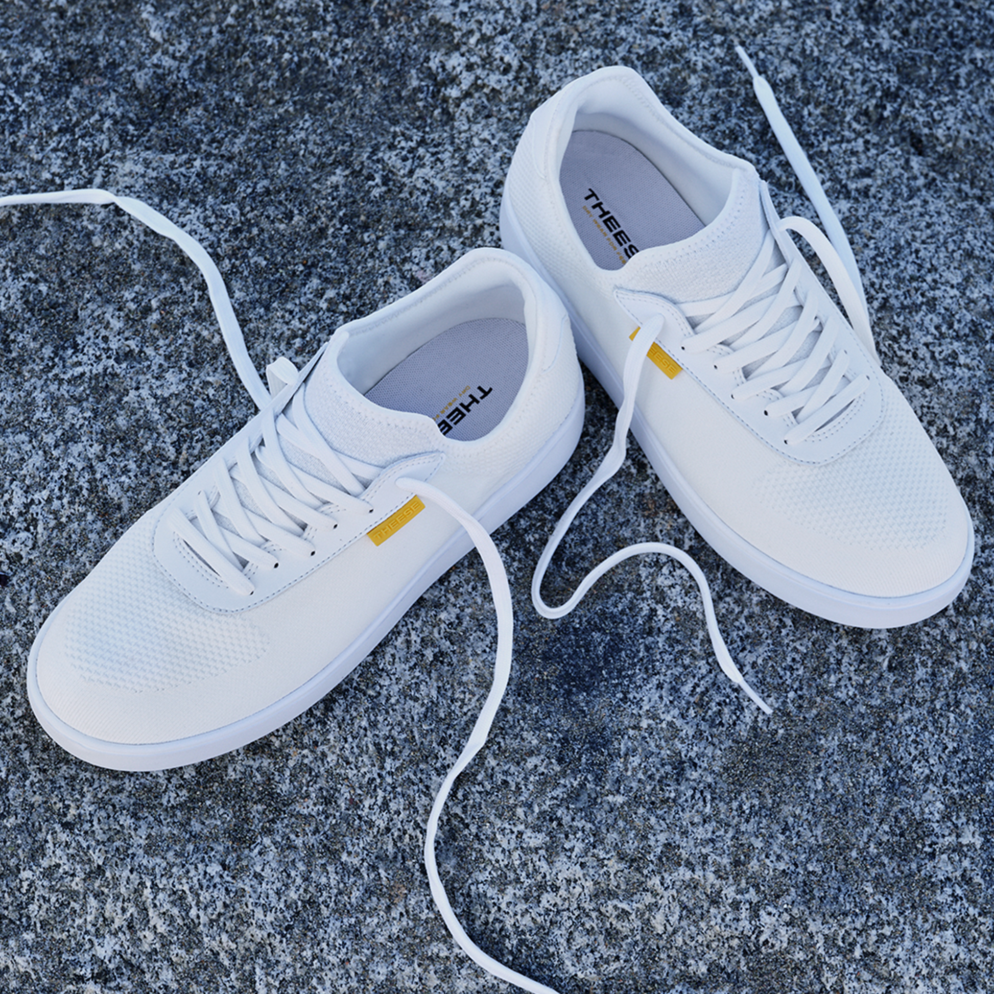 pair of white waterproof shoes for Men's