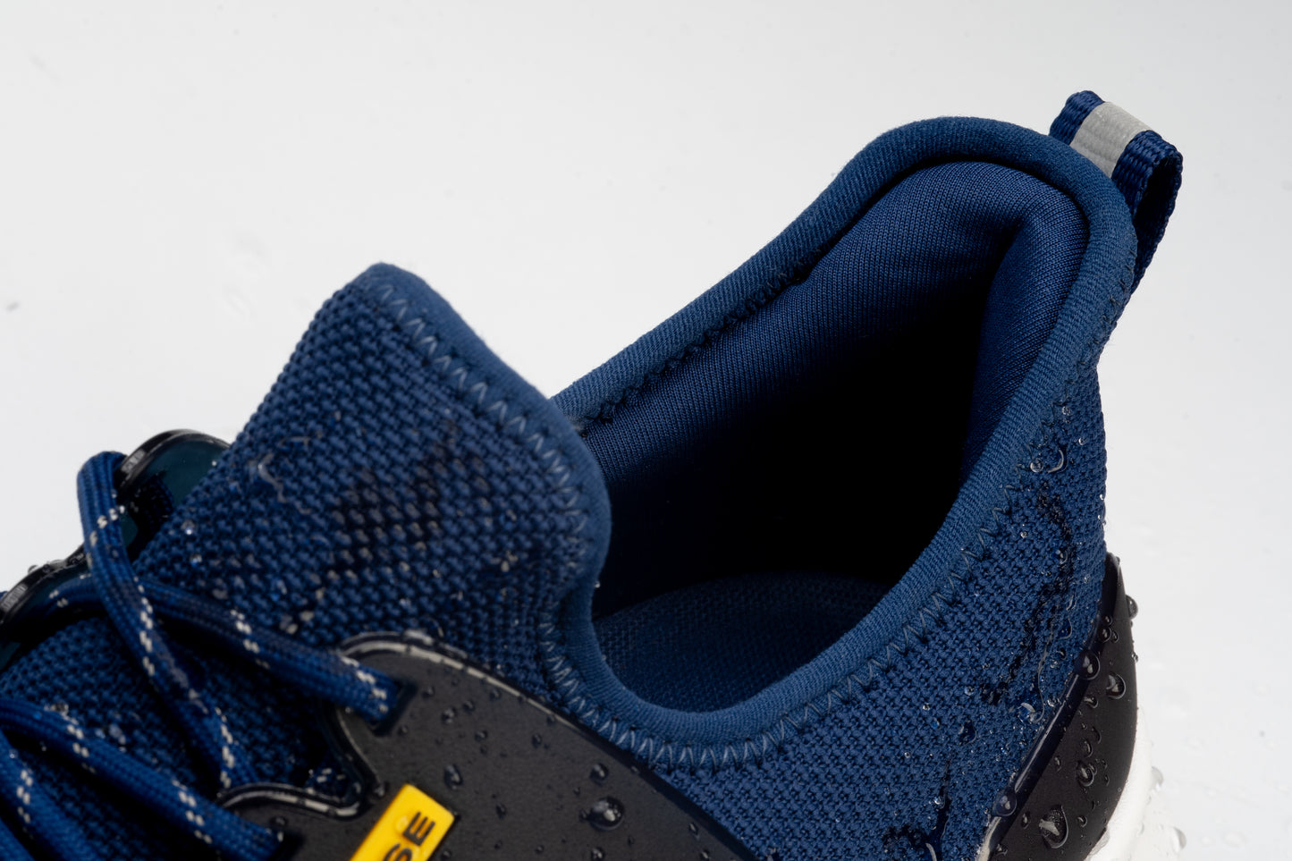 Royal_Blue | waterproof knit shoes in navy blue