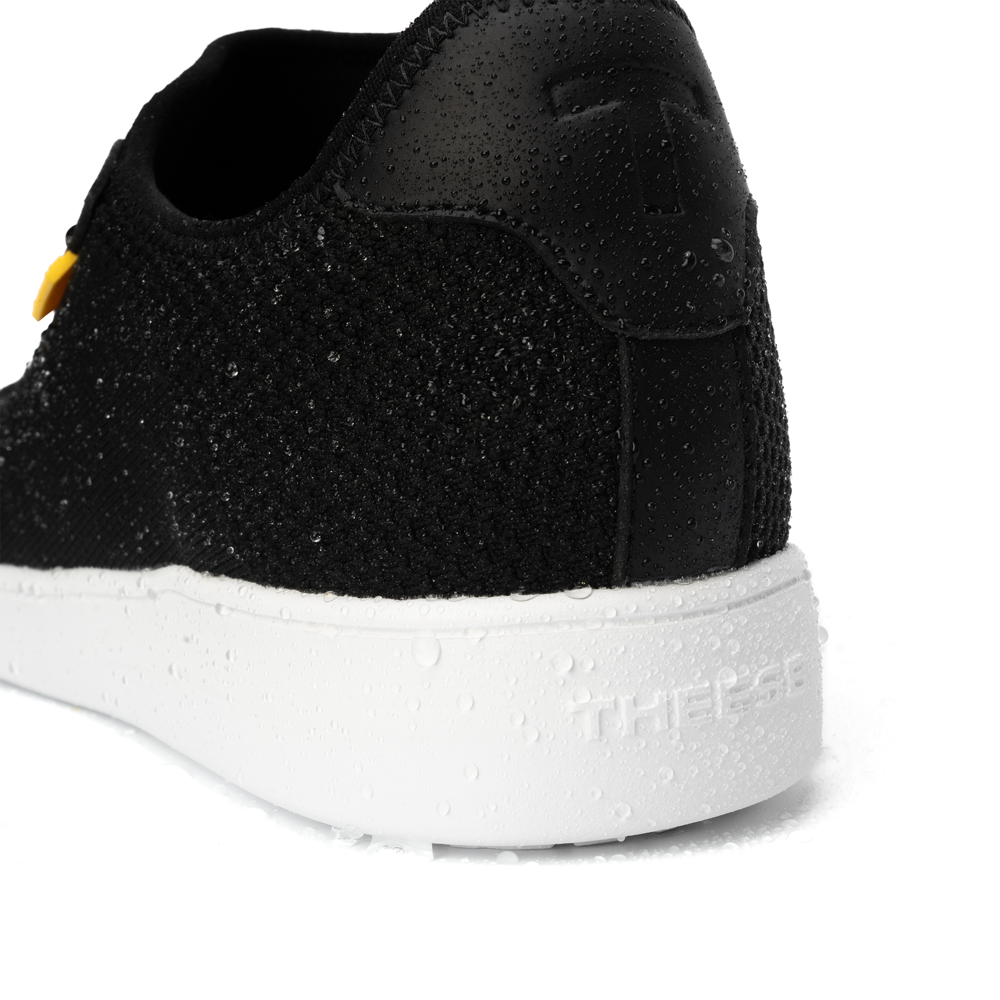 waterproof black sneaker for travel