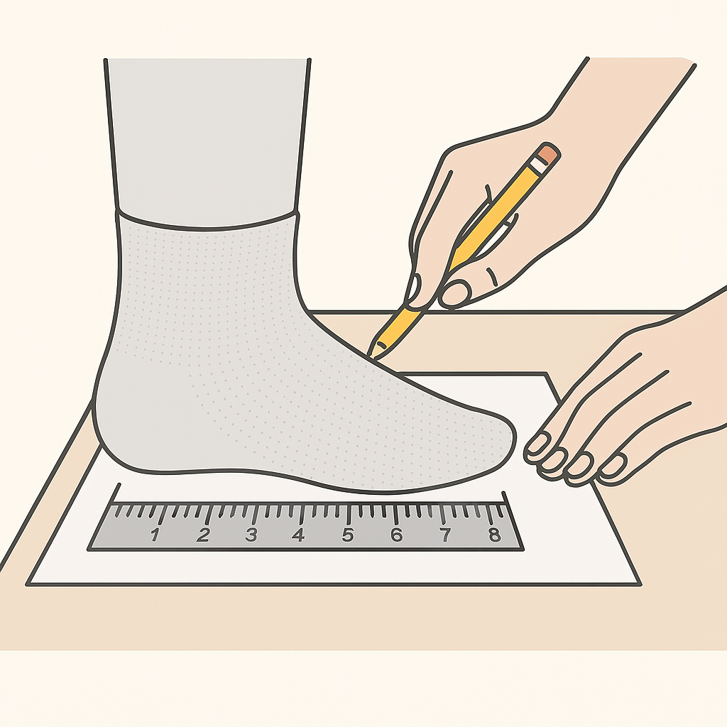 Size Guide for Perfect Fit Waterproof Shoes | THEESE